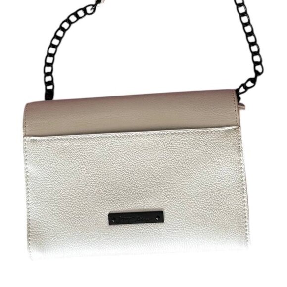 Betsey Johnson White And Black Skull Embellished Crossbody Bag - Picture 7 of 7